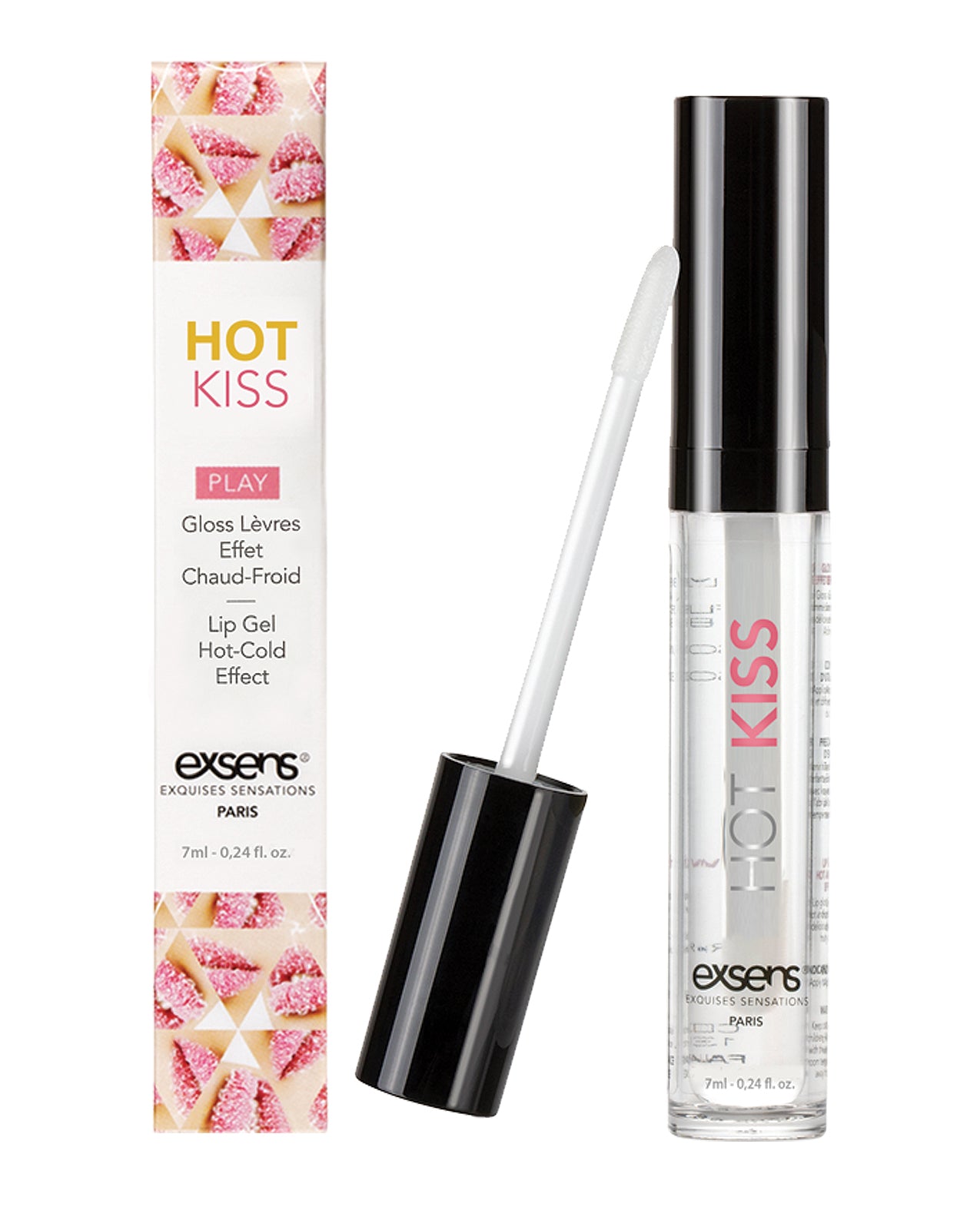 EXSENS of Paris Hot Kiss Play Lip Gloss - Strawberry - Lady Maven - Maison du Maven