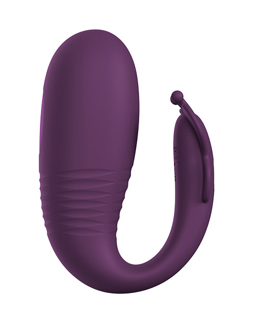 Pretty Love Klay App-Enabled Thrusting Hands-Free Vibrator - Purple - Lady Maven - Maison du Maven