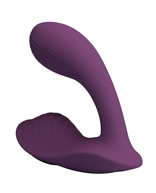 Pretty Love Klay App-Enabled Thrusting Hands-Free Vibrator - Purple