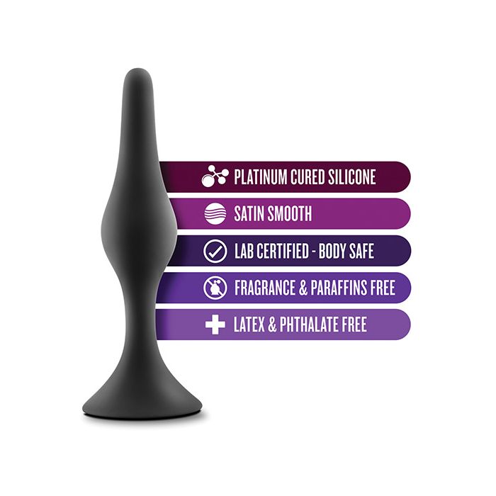 Blush Luxe Beginner Plug Small - Black - Lady Maven - Maison du Maven