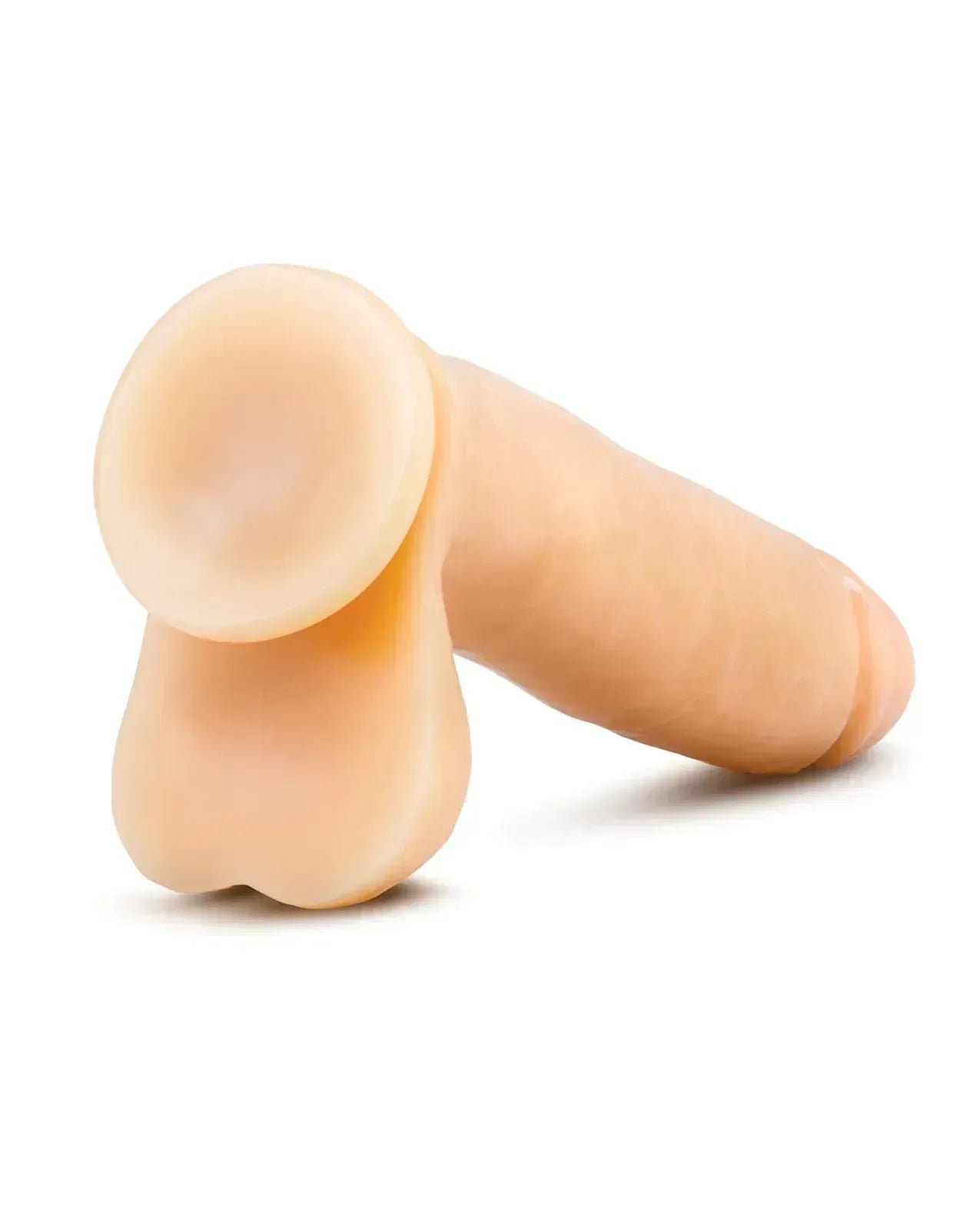 Blush Hung Rider Butch Dildo 11" w/Suction Cup - Flesh - Lady Maven - Maison du Maven