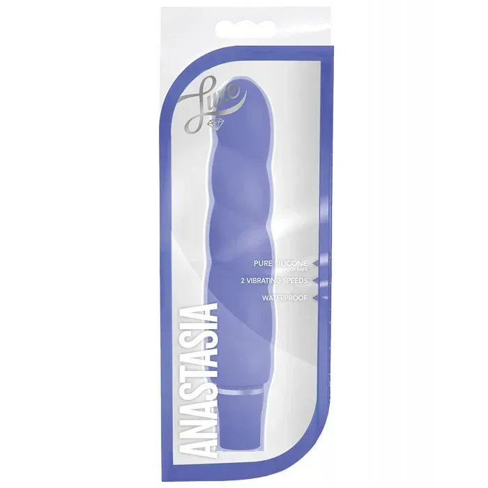 Blush Luxe Anastasia Silicone Vibrator - Periwinkle - Lady Maven - Maison du Maven
