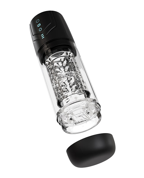 Blush M for Men Whirlwind Pro Stroker - Black - Lady Maven - Maison du Maven