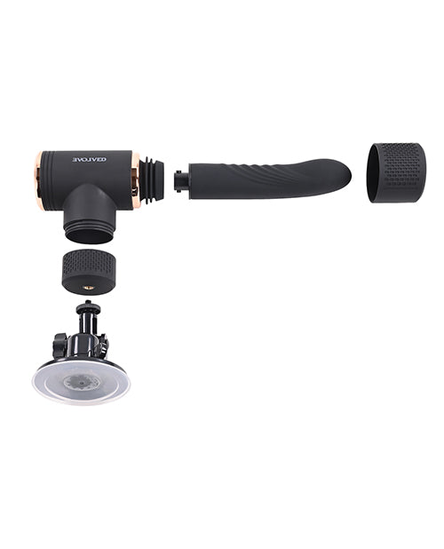 Evolved Too Hot to Handle Thrusting Machine - Black - Lady Maven - Maison du Maven