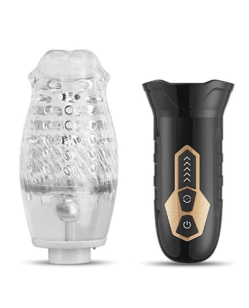 The Male Rose (Original) Gawk Gawk 3000 Rotating Blow Job Simulator - Black - Lady Maven - Maison du Maven