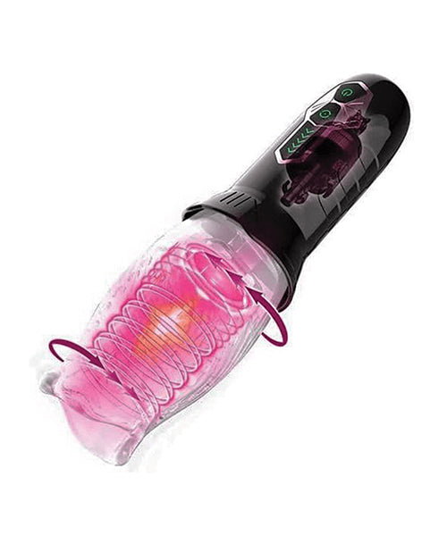 The Male Rose (Original) Gawk Gawk 3000 Rotating Blow Job Simulator - Black - Lady Maven - Maison du Maven