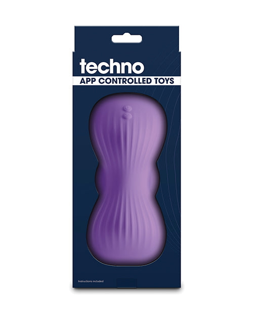 Techno Trap App Controlled Vibrating Grinding Pad - Purple - Lady Maven - Maison du Maven