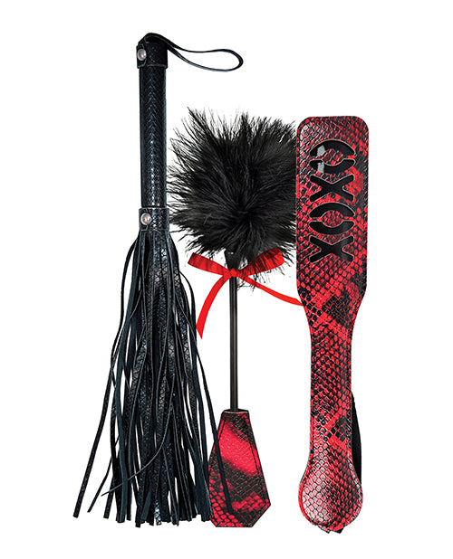 Lovers Kits Whip, Tickle & Paddle - Lady Maven - Maison du Maven