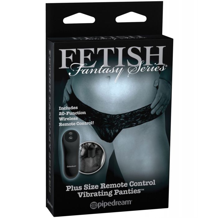 Fetish Fantasy Limited Edition Remote Control Vibrating Panties - Plus Size - Lady Maven - Maison du Maven