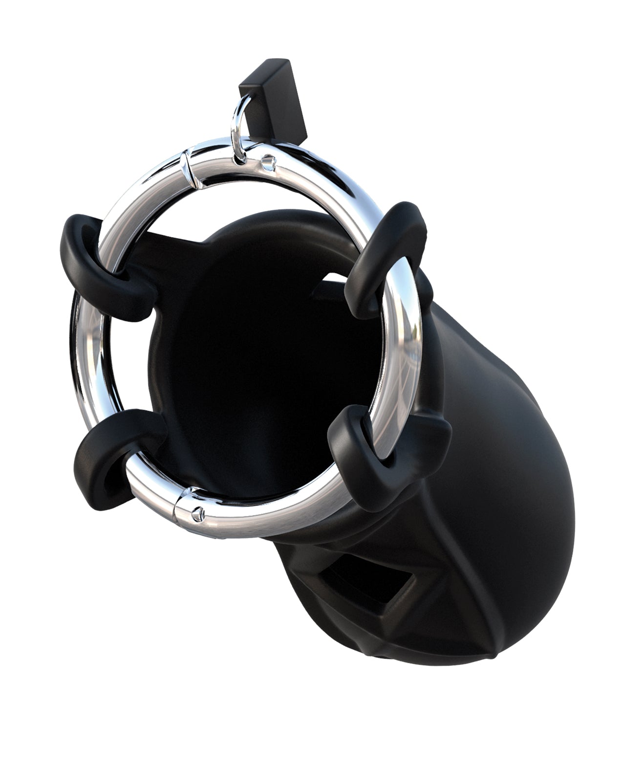 Fantasy C-Ringz Extreme Silicone Cock Blocker - Black - Lady Maven - Maison du Maven