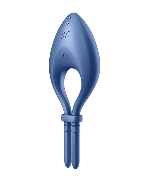 Satisfyer Bullseye Ring Vibrator - Blue - Lady Maven - Maison du Maven