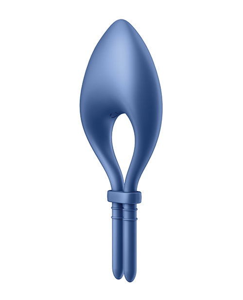 Satisfyer Bullseye Ring Vibrator - Blue - Lady Maven - Maison du Maven