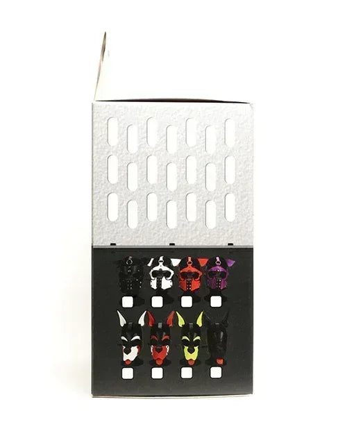 665 Playful Pup Hood in Black/Yellow - One Size Fits All - Lady Maven - Maison du Maven