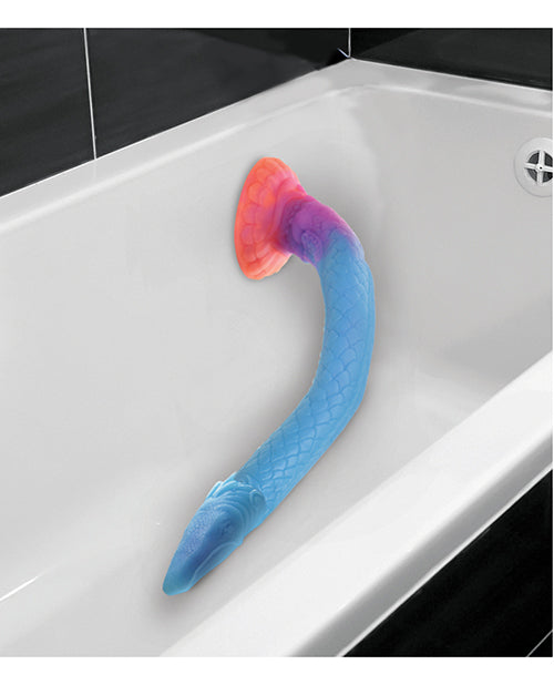 Creature Cocks Makara Silicone Snake Dildo - Glow in the Dark - Lady Maven - Maison du Maven