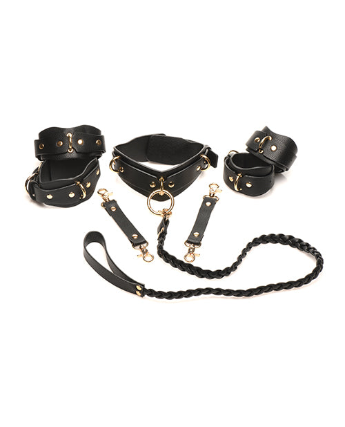Bedroom Bliss Lover's Restraint Set - Black - Lady Maven - Maison du Maven
