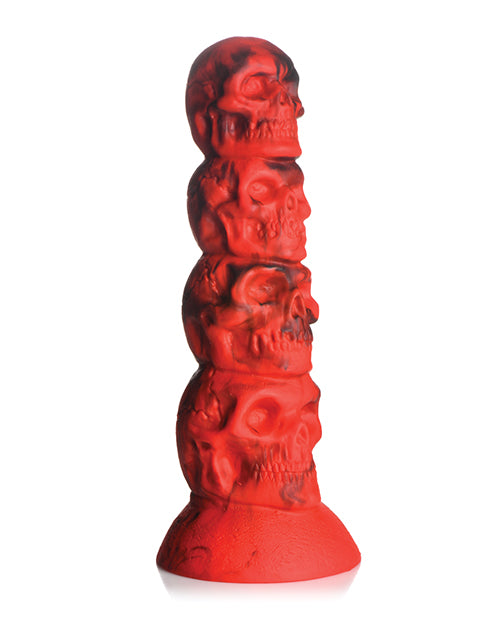 Creature Cocks Doom Silicone Dildo - Red/Black - Lady Maven - Maison du Maven