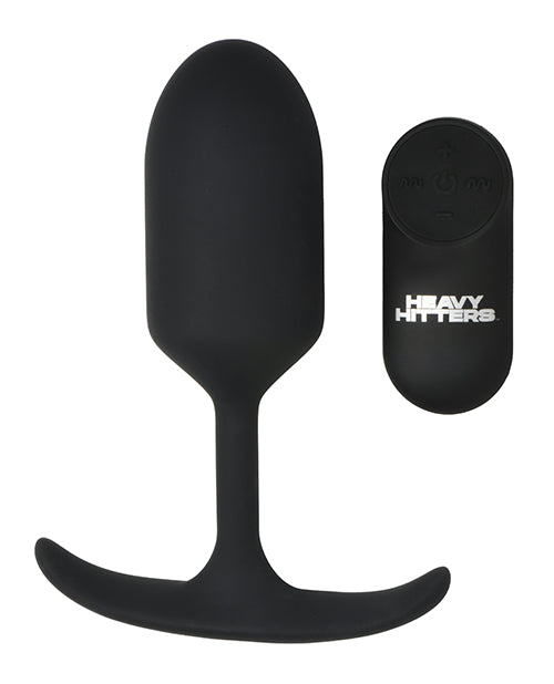 Heavy Hitters - Vibrating Weighted Silicone Anal Plug - Large - Lady Maven - Maison du Maven