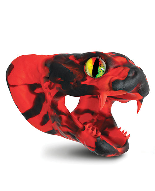 Creature Cocks Master Cobra Silicone Cock Ring - Red - Lady Maven - Maison du Maven