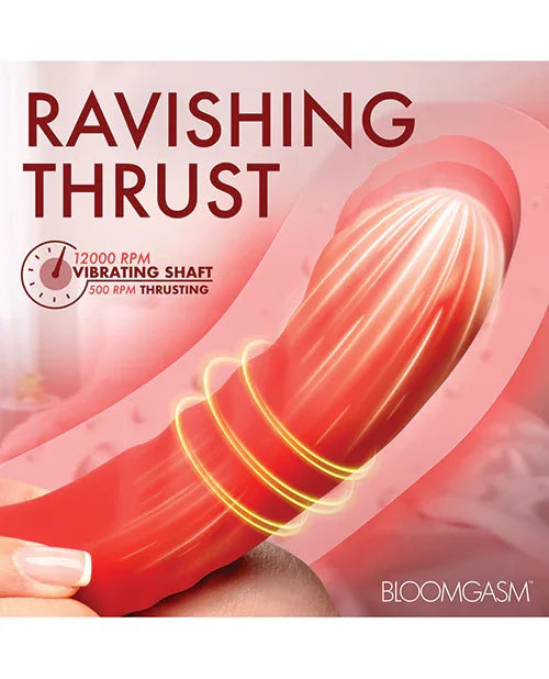 Bloomgasm - Boom Bloom Thrusting & Licking Rose Vibrator - Lady Maven - Maison du Maven
