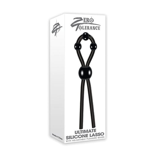 Zero Tolerance Ultimate Lasso Cock Ring - Black - Lady Maven - Maison du Maven