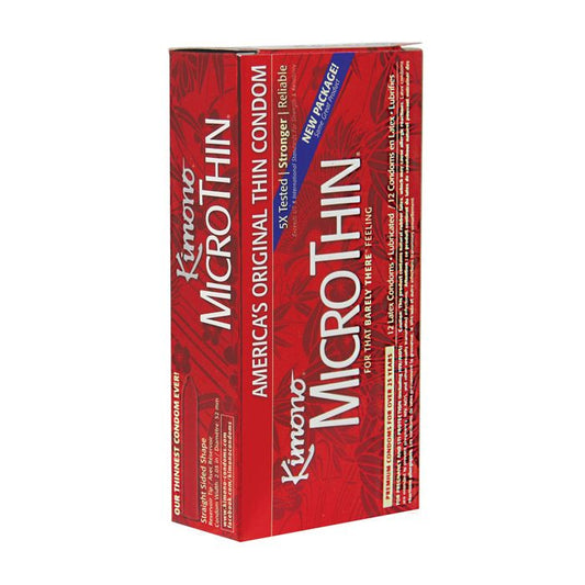 Kimono Micro Thin Condoms - Box of 12 - Lady Maven - Maison du Maven