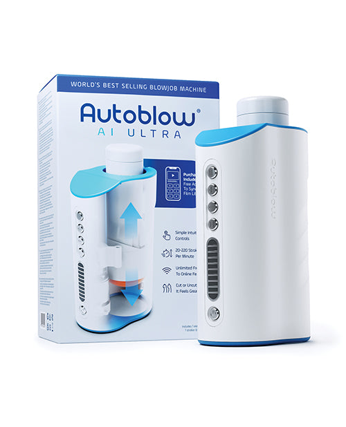 Autoblow AI Ultra Machine - White - Lady Maven - Maison du Maven