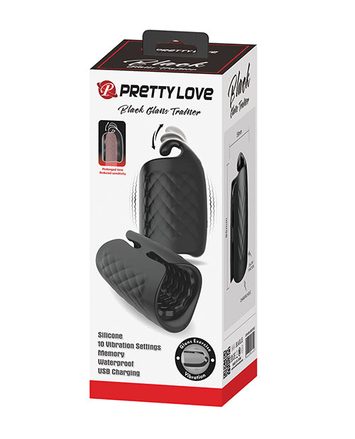 Pretty Love Vibrating Glans Trainer - Black - Lady Maven - Maison du Maven