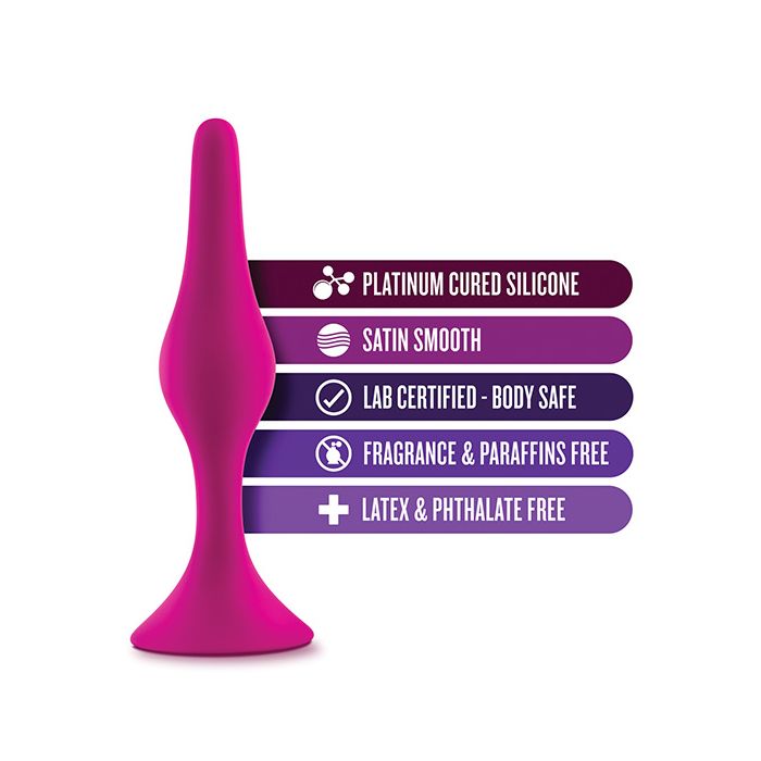 Blush Luxe Beginner Plug Small - Pink - Lady Maven - Maison du Maven