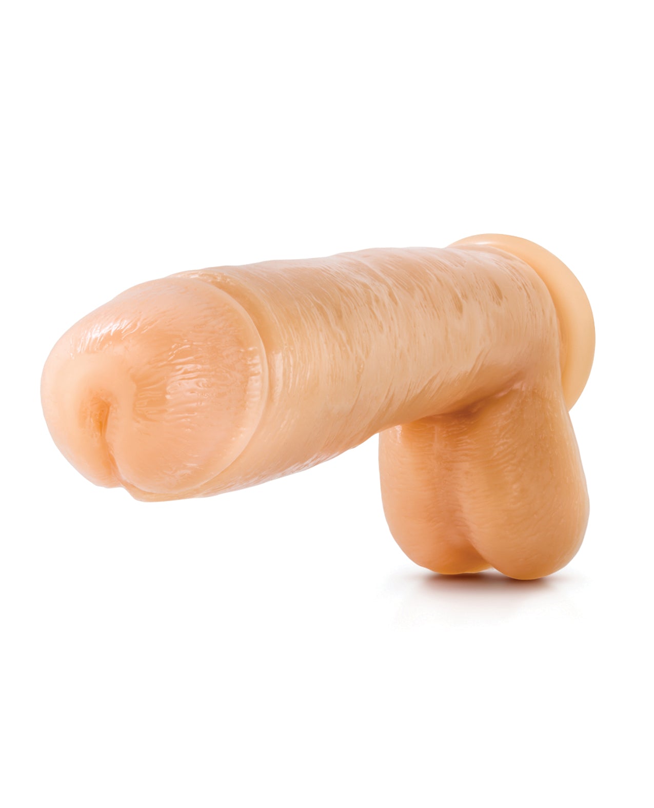 Blush Hung Rider Butch 11" Dildo w/Suction Cup - Flesh - Lady Maven - Maison du Maven