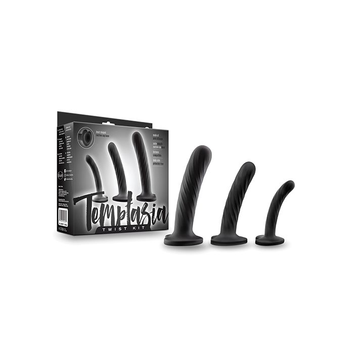 Blush Temptasia Twist Kit - Black Set of 3 - Lady Maven - Maison du Maven