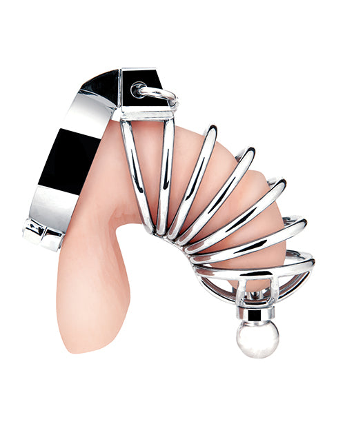 Blue Line Urethral Play Cage - Silver - Lady Maven - Maison du Maven