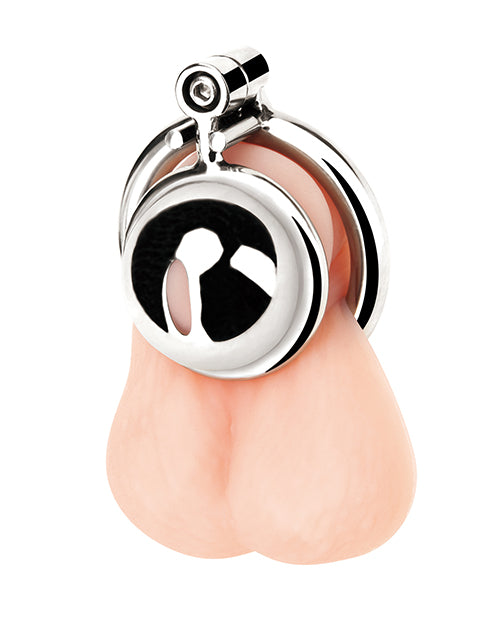 Blue Line Mini Cock Micro Chastity Cage - Lady Maven - Maison du Maven
