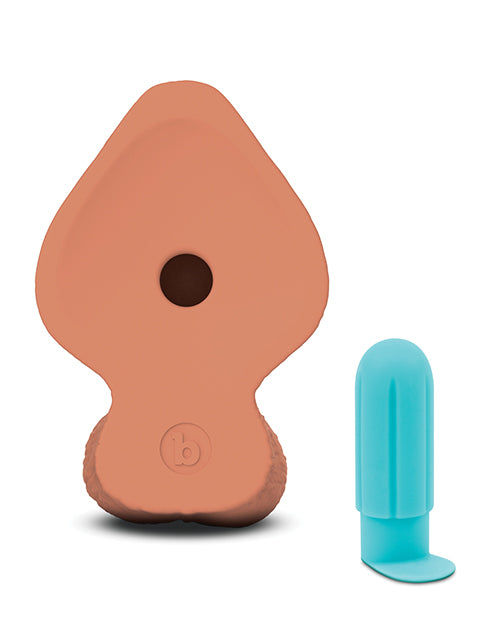 b-Vibe Slipskin 9" Girthy - Mocha - Lady Maven - Maison du Maven