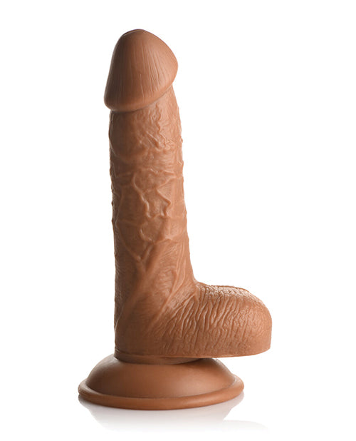 Curve Toys Fantasy Jock Baseball Brian 7" Dildo w/Balls - Tan - Lady Maven - Maison du Maven