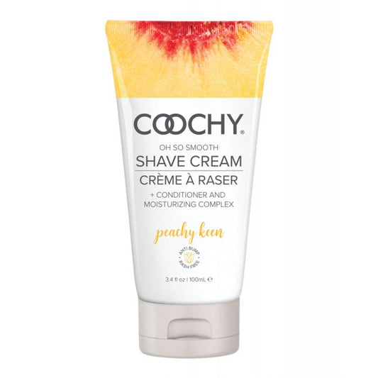 COOCHY Shave Cream - 3.4 oz Peachy Keen - Lady Maven - MaisonduMaven