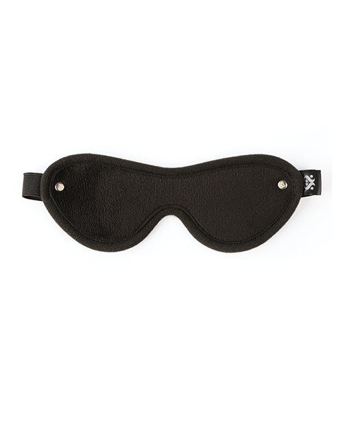 Sei Mio Eyes Wide Shut Soft Velvet Blindfold - Black - Lady Maven - Maison du Maven