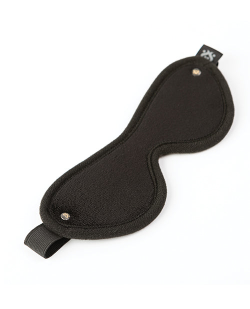 Sei Mio Eyes Wide Shut Soft Velvet Blindfold - Black - Lady Maven - Maison du Maven