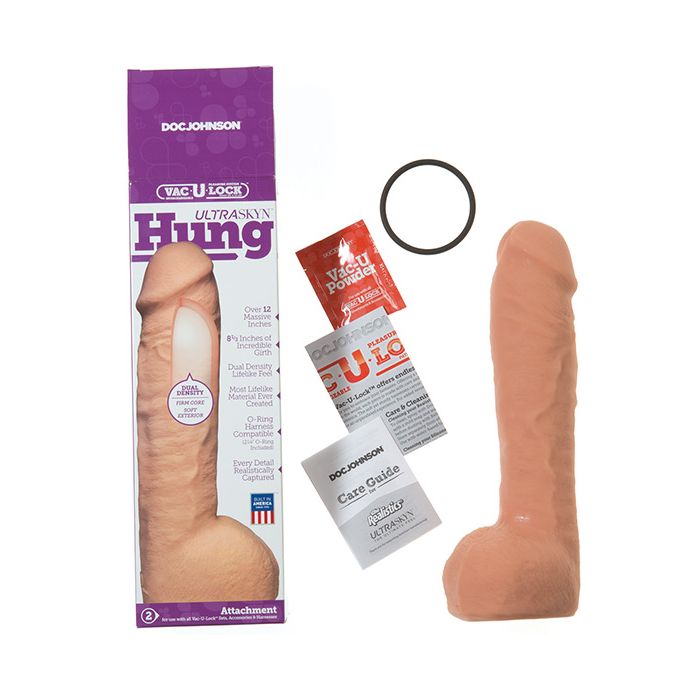 Vac-U-Lock ULTRASKYN 12" Hung - Vanilla - Lady Maven - Maison du Maven