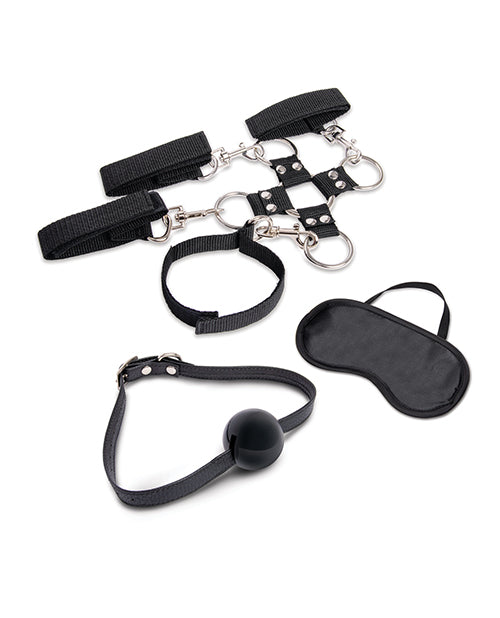 Lux Fetish 7 pc Hogtie & Ball Gag Kit - Lady Maven - Maison du Maven