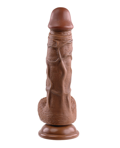 Evolved 8" Realistic Dildo w/Balls - Dark - Lady Maven - Maison du Maven