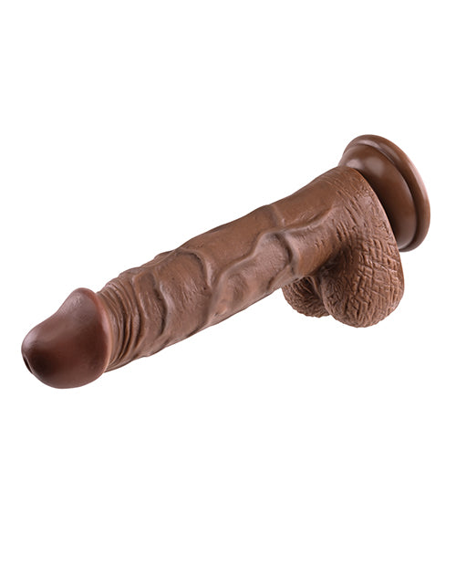 Evolved 8" Realistic Dildo w/Balls - Dark - Lady Maven - Maison du Maven