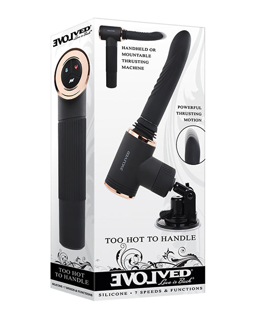 Evolved Too Hot to Handle Thrusting Machine - Black - Lady Maven - Maison du Maven