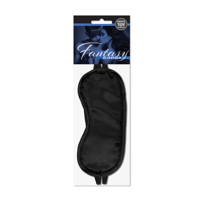 Erotic Toy Company Satin Fantasy Blindfold - Black - Lady Maven - Maison du Maven