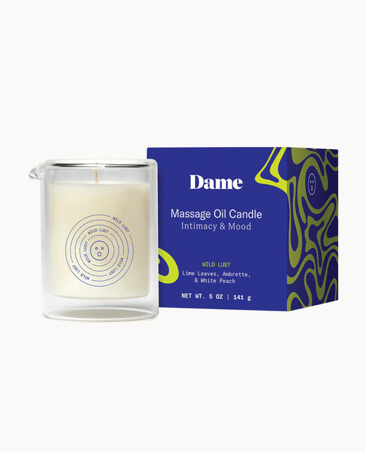 Dame Massage Oil Candle - Wild Lust - Lady Maven - Maison du Maven