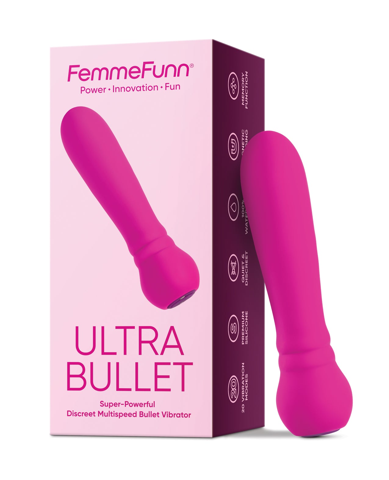Femme Funn Ultra Bullet Massager - Pink - Lady Maven - Maison du Maven