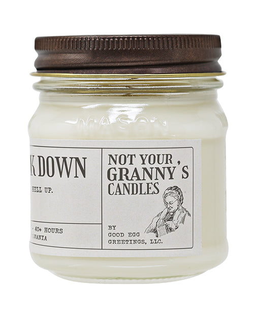 Calm The Fuck Down - Funny Candle 8 oz Soy Wax - Lady Maven - Maison du Maven
