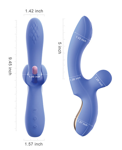 FORTEXA Kinky Finger Flapping Clit & G-Spot Vibrator with App Control - Lady Maven - Maison du Maven