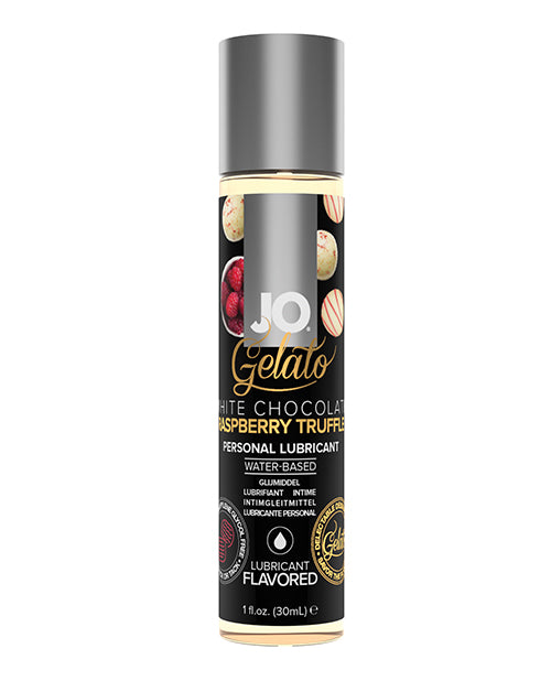JO Gelato - White Chocolate Raspberry Lubricant 1 oz - Lady Maven - MaisonduMaven