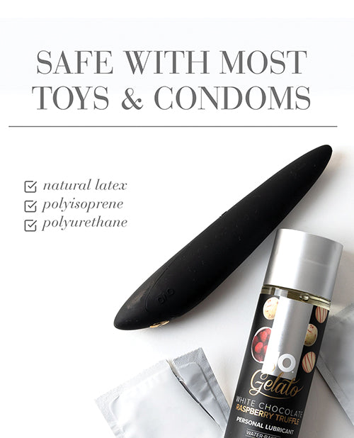 JO Gelato - White Chocolate Raspberry Lubricant 1 oz - Lady Maven - MaisonduMaven