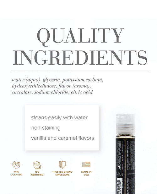JO Gelato - Creme Brulee Lubricant 1 oz - Lady Maven - MaisonduMaven